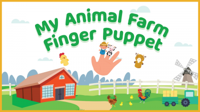 My Animal Farm Finger Puppet
